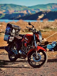 ار كي 200 للبيع دراجه جديده حيل معتني بيه بشكل كل ٥٠٠كيلو ابدل دهن واد...