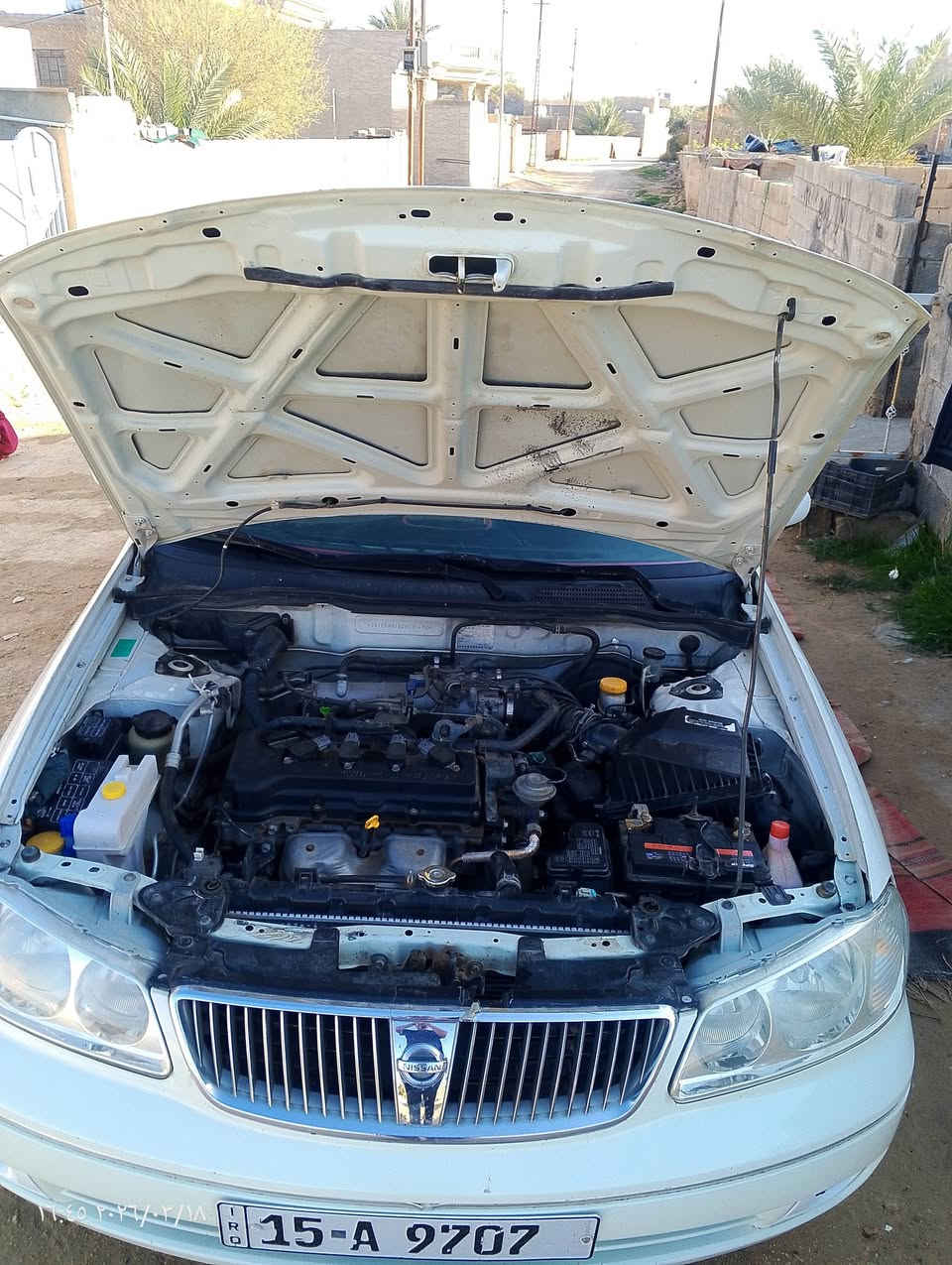 بسم الله وعلى بركة الله نيسان سني
خصوصي رقم دولي الجديد البيع 2009شرط تحويل 

سيارة جديدة الله شاهد داخل يخبل أرضية مفروشة جديدة 

سقفية كذلك سيارة تخبل تخم تاير جديد لاخياس ولاضربة 

محرك كير شرط لاتنقيص ولا تبخير جدد دوشة جديدة 

تبريد ثلج تدفئة كلها وضع شركة ملاحظة مراوس ترهم 

حسب القناعة مثلن سني موسسة تكسي بس تكون نضيفة 

يعني بيع او مراوس ماكو مشكلة شؤاصي بجم شركة 

موجود صور مال بجم شؤفو شكد شركة المكان الانبار قضاء 

حديثة الحي الرفاعي ***********.   
                              ***********اتصلو علا ارقام 
                                                      ضاهرة عدكم اسفل
                                   الشاشة الخاص مفتوح أدمن 
وافق وشكرا لك
