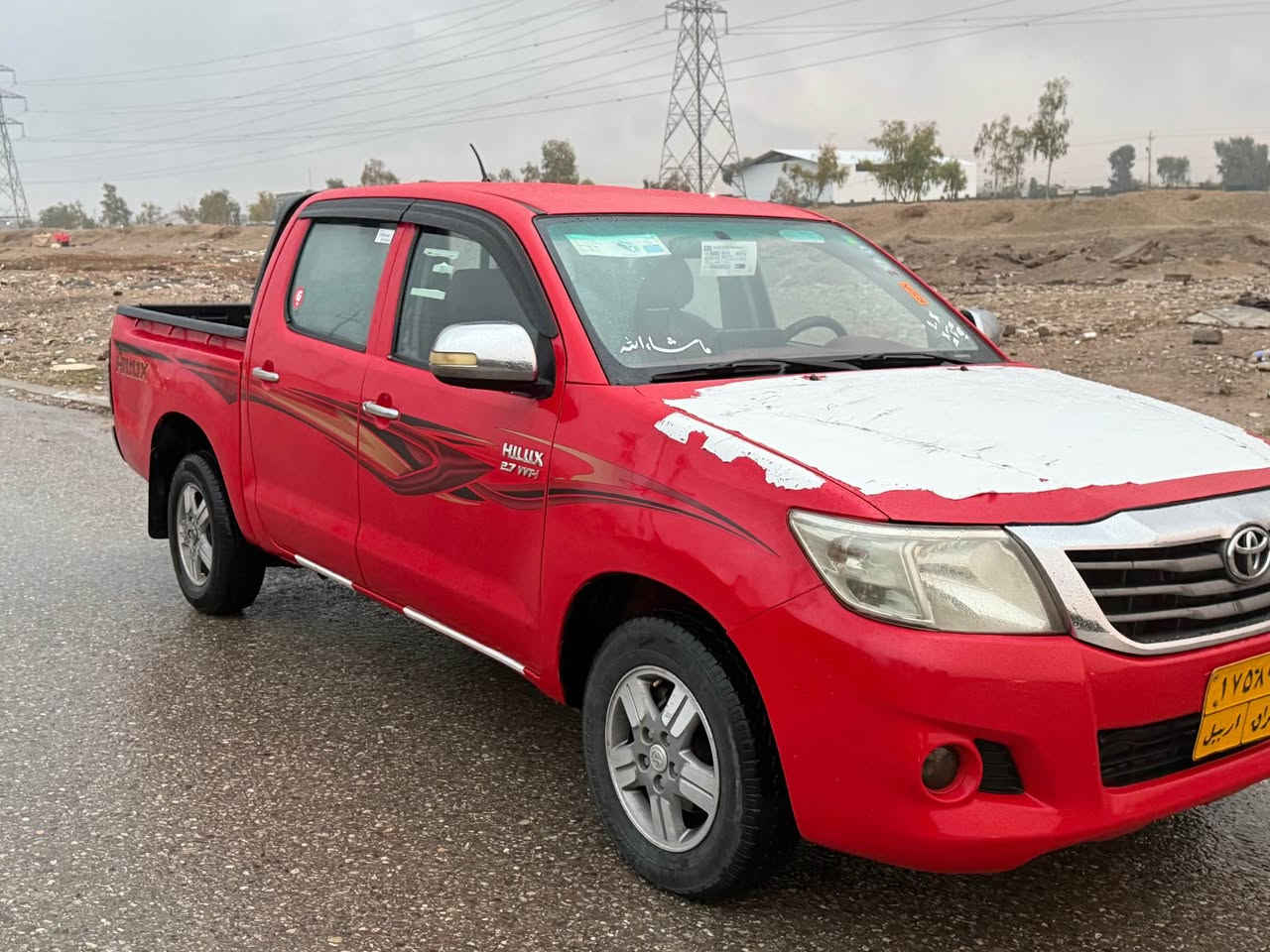 ❗1 ملیۆن غەرامەی لەسەرە❗
تــــــوێتا هایلۆکس 2012  پارجه ڕەش
بــــۆدی بیلاد سەیارکە لەسەر ساغی پارجە ڕەشە 
گــــێڕو مـــەکینه بەشەرتە گـێڕ تۆماتیکە
سەنەوی بەسەر جوە هەزەو فعس نویێە
جوار تایەو ویل کڕۆمی نویێە

سعر 170 وەرەقە

*********** أربيل, العراق
