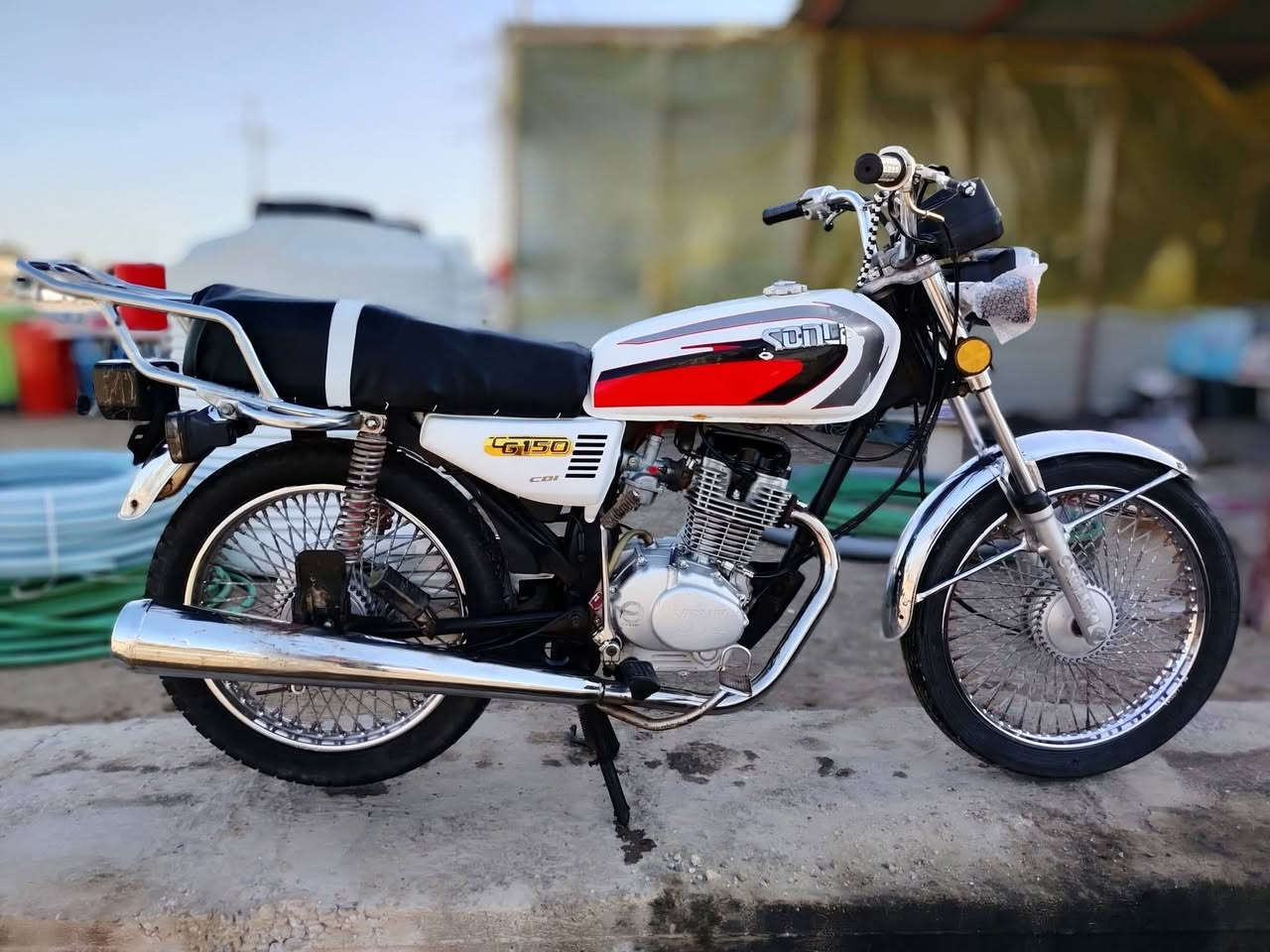 السلام عليكم ورحمة الله وبركاته دراجه تايكر البيع موديل 22اوراق اصوالي دراجه خير من الله مكاني مشروع المسيب وهاذه رقمي ***********
