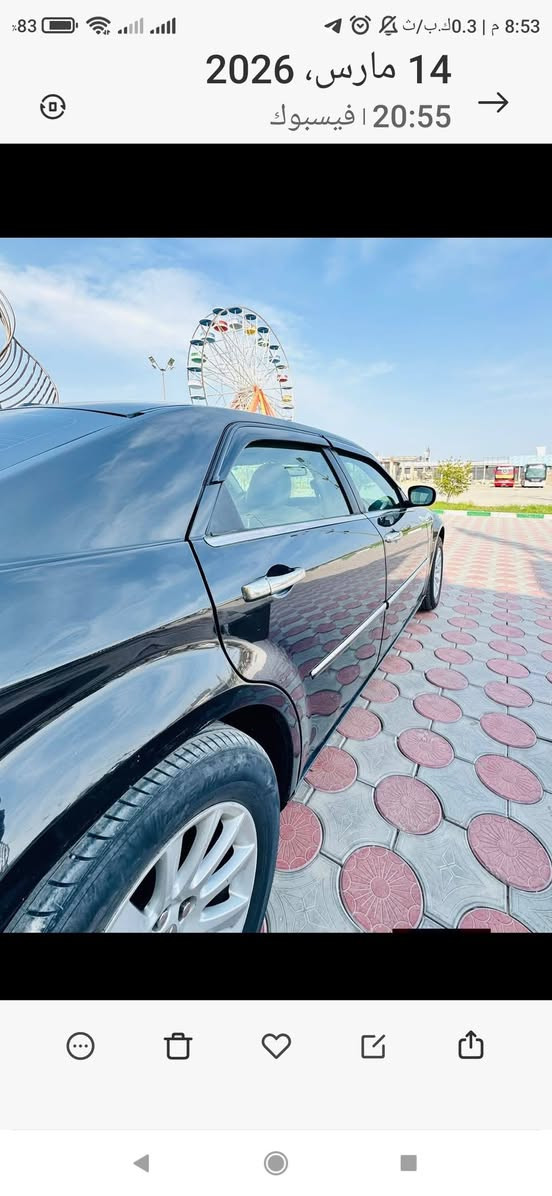 السلام عليكم.... أوباما 2010 أصل لون اسود ملكي ميتاليك شذره رقم أربيل الدولي الجديد هزه وسنوية 2031 ورقم انكليزي السياره
كفاله عامه من الحادث والصبغ والتبديل عدا الدعامات مرشوشه للجماليه محرك 3500 مكان السياره السماوه المركز/// الغربي 
*********** وات ساب 
***********
