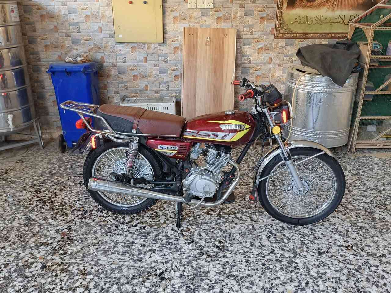 سلام عليكم دراجه ايراني 4 كير تايكر موديل 2024 اوراق كاملة الدراجه مابيها اي نقص وخير من الله السعر 550 وبيها مجال قليل العنوان بغداد حي النصر ***********
