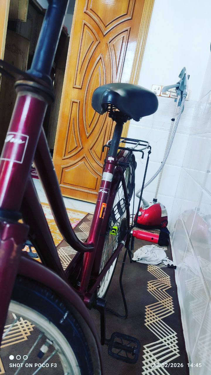 السلام عليكم بايسكل البيع البايسكل نظيف لسعر 125وبي مجال غليل لمكان كربلاء استفسار ***********
