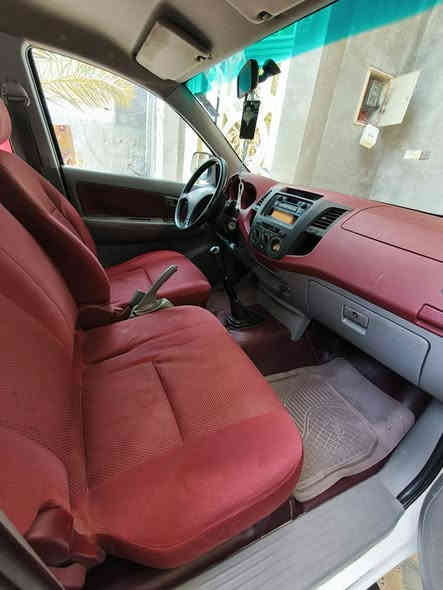 ‏تيوتا هايلوكس موديل 2007 شاصي 19كويتي رقم ميسان الإنكليزي باسمي تحويل ثاني يوم كير مكينه كله جديد حدادية جديدة تخم تاير تدفئة تبريد السيارة خير من الله جديدة مراوس بسيارة وارد امريكي للاستفسار الاتصال *********** عمارة
