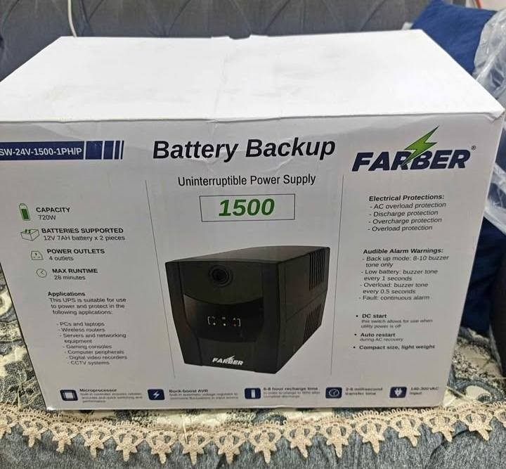 يوبي اس للبيع حجم 1500. نظيف جدا استخدام سبوع 
فاربر. سعر الجديد 85 الف.  اني ابيعه ب 60 

***********
