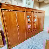 غرفة خشب صاج 6 بيبان • غرفة خشب بورمي 5 بيبان • العمارة حي العسكري