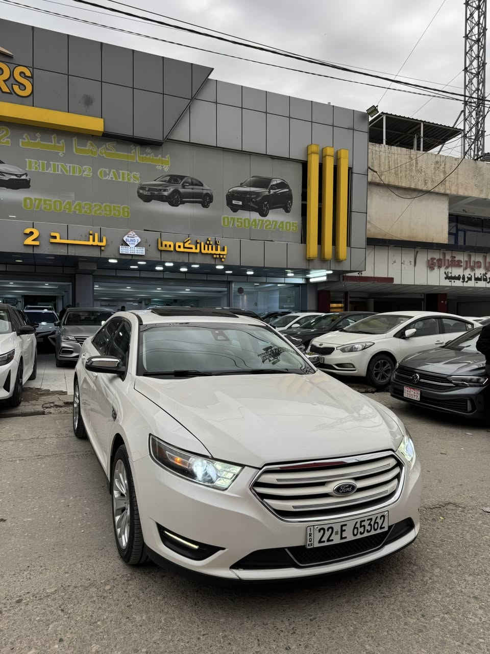 فورد تورس ليمتد فول للاخير 1/1
الموديل :2019
ناقل السرعة ؛أوتوماتيك سبورت
عدد السلندر  ؛ 6 سلندر
حجم المحرك: 3.5 L
نظام الدفع ؛ امامي
داخل  بيجي  
داخل:7الوان
بصمة ابواب وبصمة تشغيل+تشغيل عن بعد
نوع الفرش ؛ جلد - كهربائي - تدفئة - تبريد -سترين تدفئة
وسادات هوائية ؛ 10 + 3 شاشة  +شاشة سوني + رادار امامي وخلفي + حساسات+ نقطة عمياء 
قياس الإطارات ؛ 20
 - إضاءة LED  
صبغ سيارة . بوند +جاملغ   
بدون دواخل بشرط 
العداد 95 مايل
المكان دهوك 
للسعر 155$ورقة
للاستفسار
0750 4355354
