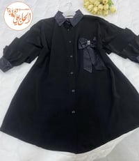 قميص نسائي • سواد فاحم • مقاسات ٣٨-٤٤