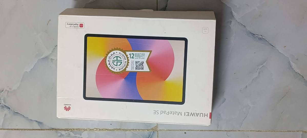 السلام عليكم
ايباد هواوي matePad SE 11
ذاكرة128
السعر150 مكاني نجف حي العسكري


**إذا كنت صاحب هذا الإعلان وتريد حذفه لأي سبب، رجاءا أرسل رسالة إلى الدعم الفني**