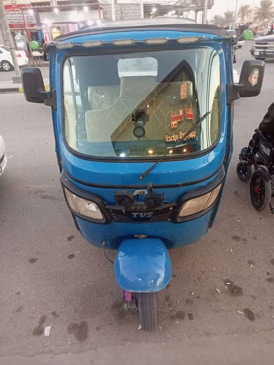 السلام عليكم تكتك تي في اس موديل ٢١ بيها ضربه بل لغد رقم وسنويه مجفته مره وحده ***********
