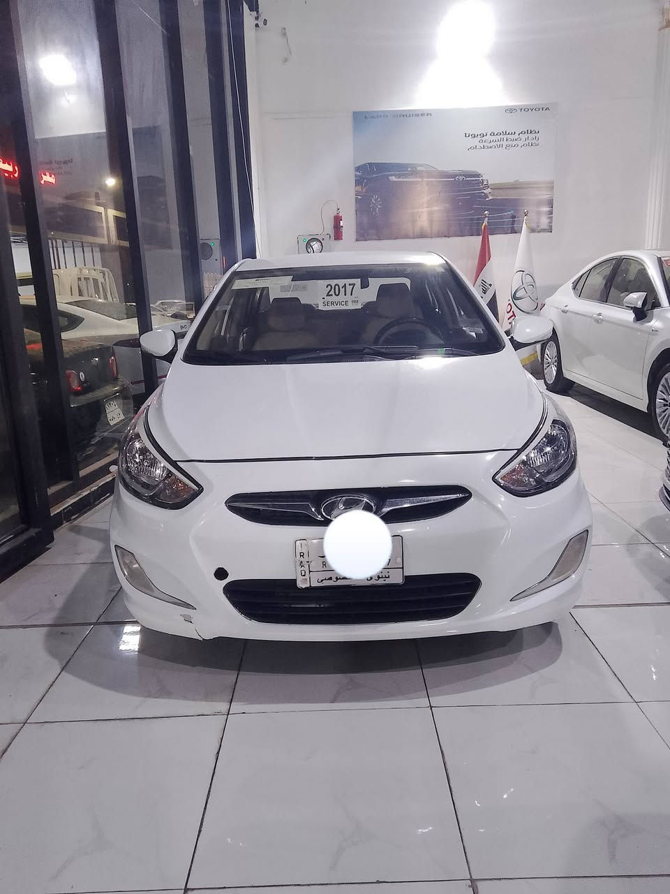 السلام عليكم ***********
اكسنت موديل 2017 للبيع ⚪ 

بدون صبغ وبارد⚪

بيها كاربون ⚪

محرك 16 دوش ⚪

كير at ⚪

سياره اب اسمنا ⚪

رقم نينوى خصوصي ⚪

شرط وكاله تحويل ⚪

السعر 115$⚪

للاستفسار ***********⚪⚪⚪
