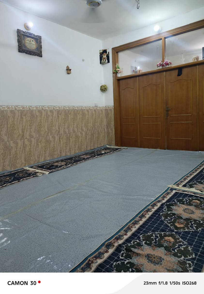 سلام عليكم بيت البيع 120متر ركن يتكون غرفة وصالة ومطبخ وستقبال وصحيات  كربلاء الحر الرشيد قريب عله متجع الشكرجي  السعر 52 وبي مجال لاستفسار  ‏‪***********‬‏
