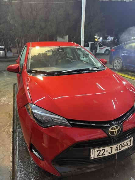 السلام عليكم  كورولا 2017le وارد امريكي السيارة حادثه خلفي وصار بيه بارد بكم مكان بلعراق كير مكينه تبريد كله مكفول السيارة مابيها جراد 137الف ميل 
السعر 130 وبي مجال  رقم اربيل باسمي تحويل ثاني يوم
***********
