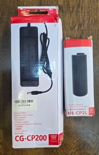 بطارية وشاحن • كانون سيلفي • متوافق CP1500/CP1300