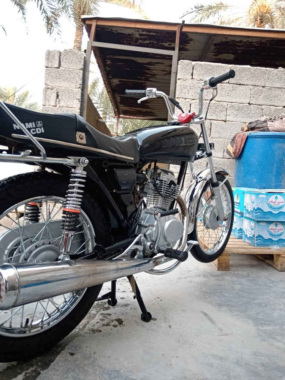 سلا عليكم دراجه للبيع نضيفه حلوه مديل 2025مكفوله دراجه كلك مكفوله من سرقه سعر 550 وبيهه مجال عنواني كربلاء طريق بغداد عامود 126.......ستفسار.   .. ***********
