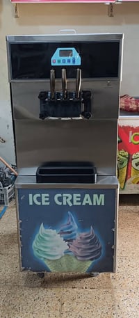 مكاينه سوفت سينكل فيز دبل كمبريسر نضيفه على الفحص مضلات عدد٣ الطول كول...