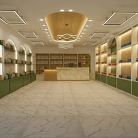 متوفر تصميم داخلي مطابخ غرف نوم ديرسنك روم صيدليات محلات تجارية ديكورا...