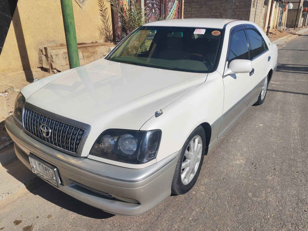 ملكه 2002
اصولي بسمي مداور ثاني يوم 
أبيض لؤلؤي محجل 
اصل كرستال 
ديفور D4 3000
4 دكم شاصي 175
عدادات دبل شاشة 
مرايات شفط و كهرباء 
شاشه و كامرة ستيرن كهرباء بردة كهرباء 
كراسي امامي و خلفي كهرباء 
تبريد قطعتين امامي خلفي 
تحوير نجف فوك و جوه 
🔴كفاله من الكصه ونقل الجثه والرسميات 
العنوان كربلاء 
للاستفسار اتصل او واتساب: ***********
السعر 150 وبيهه مجال
