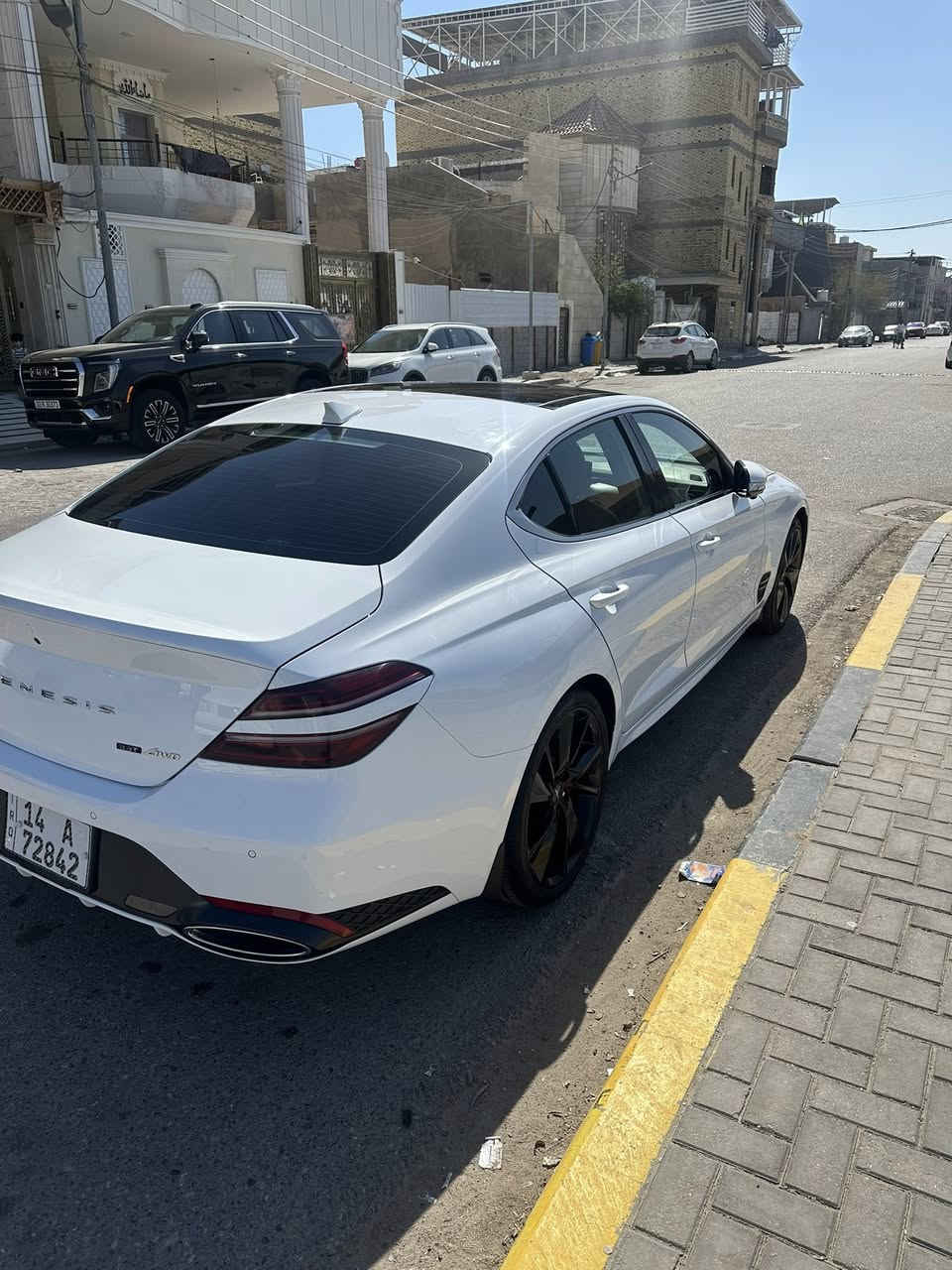 جينسزز 6 سلندر 2 تيربو 2023 رقم بصره بسمي
سياره فول مواصفات واحد ع واحد اعلى مواصفات حادث السياره مرفق بنشر بدون واخل 
ماشيه 32 ميل السعر 235 $ الاستفسار ع رقم ***********
