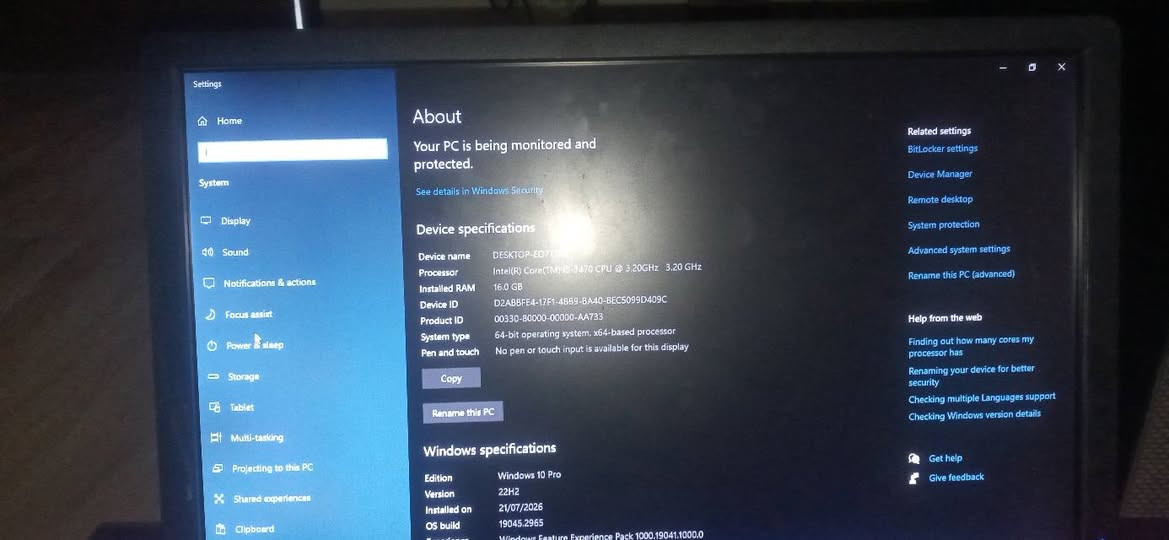 سلام عليكم ***********
كيس كامله يجي وياها شاشه Dell حجم 19 مع كامل الكيبلات مواصفاتها
intel core i5 3470
Ram 16
SSD 128
HDD 500 بي العاب قويه
PSW 450W حقيقي
نظام كامل ويندوز 10 مفعل وانزل برامج حسب الطلب وهذه الالعاب الي بالحاسبه
Cod 2
Cod Modern warfare 2
Minecraft bedrock اصليه مو نسخه تجريبيه
Far cry 3
Gta 5
The long drive
Minecraft Java
Gta sa
Max pane 3
Beamng drive
الهارد بي كل هذه الألعاب
وسعرها 205 هي والتوصيل
يجي وياها شاشه مع كامل كيبلاتها
للتواصل خاص او واتساب ***********
