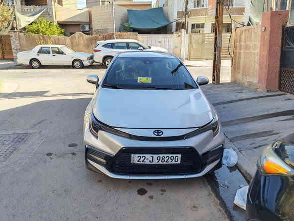 السلام عليكم  كورلا وارد امريكي موديل 2022  فئة SE   نص فول حادث بنيد وشوية بجاملغ  للبيع او مراوس باقل  بسم شركة تريد تحويل او وكالة حاضر  اربيل رقم الجديد مكاني بغداد الدورة.
او سيدية. 
*********** 
***********
السعر ١٤٥ وبيها مجال للشراي.
