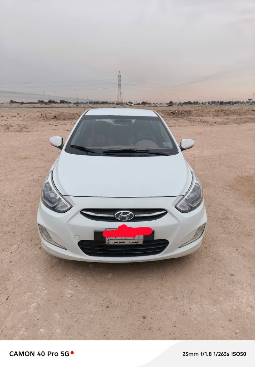 السلام عليكم للعلم السياره مو مالتي رقم صاحبهه  ***********   سياره اكسنت موديل 2016 بصره محرك 1600 بأسمه والسنويه مخلصه صار 3 اشهر . السياره نضيفه وحلوه مال بيت وصاحب السياره موظف يروح للدوام ويرجع بيهه فقط بيهه باب السايق مصوغ فقط  باقي التفاصيل اتصل وتدلل السعر 95  للاستفسار الاتصال ***********
