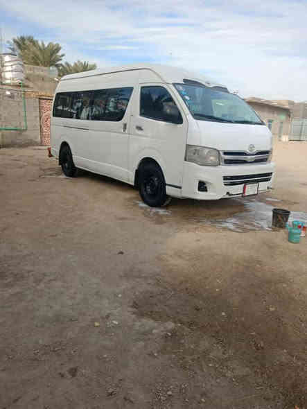 سلام عليكم سياره هايس تيوته
مديل10  سياره مكفوله كفاله عامه 
السعر 215 
عنوان ناصريه 
الاتصال علئ الرقم ***********
