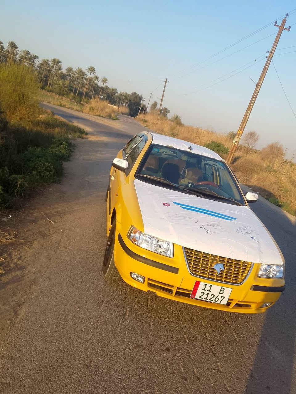 سلام عليكم
سيارة سمند موديل 11 للبيع نظيفه جدا سيارة أحلى من صورة السعر 32 ورقة رقم بغداد مصفرة من كلشي
عنواني بغداد قرب بسمايه

***********
