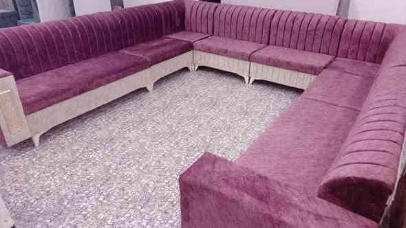 💥 ب 260 الف 💥

ديوان 10 مقعد 5 قطع
🇮🇶شغلنه يختلف عن غيرنة 🇮🇶 
     🎁مع هدية 4 كوشات وطبلة وسطية🎁

 10 مقاعـــــــد 
 قنفه ثلاثيه عدد 2
قنفه ثنائيه عدد 1
كرسي عدد 1
 زاوية عدد 1
💗💗💗💗💗
🛋مواصفات التخم🛋
مقعد مضغوط 16 ملم
💫خشب جام روسي
💫اسفنج مميز 6 سم
💫قماش قديفة تركي ثقيل 
💫ارجل التخم عظم عاج ضد الكسر 
💥ديوان ييجي 6 مترات  و20 سم ستندر 
يصير على شكل حرف L
ضمان لمدة سنتين كامله صيانة داخل المعمل
 💥عدا التوصيل
التوصيل متوفر لكل المحافظات وحسب المحافظة

💥متوفر توصيل داخل بغداد والى جميع المحافظات بأسعار مناسبة 
للاستفسار الاتصال على الرقم
*********** اتصال 
*********** واتساب 
العنوان
الفرع الأول / بغداد حي الانتصار طريق الحسينية
الفرع الثاني / بغداد بوب الشام
بادارة 💫سجاد التميمي💫
ملاحظة / التجهيز جملة ومفرد
والعرض لفترة محدودة ..
ملاحظة / لا يحق للزبون رفض الطلب بعد التثبيت ..
