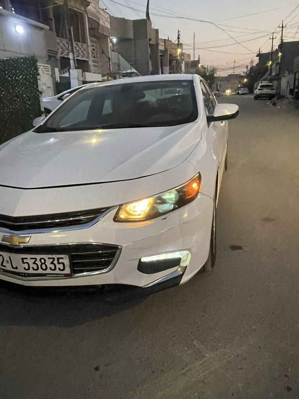 السلام عليكم
ماليبو 2018 خليجي ضررهة جاملغ جهة السايق بارد والبنيد مبدل حادثهة بسيط كلش 
بأسمي سنويه لل2030 وهزه جديده 
***********
