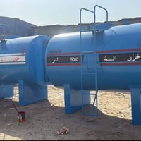 معمل حدادة القمة اللبيع جميع انواع الخزانات اللماء أو الكاز أو النفط  ...