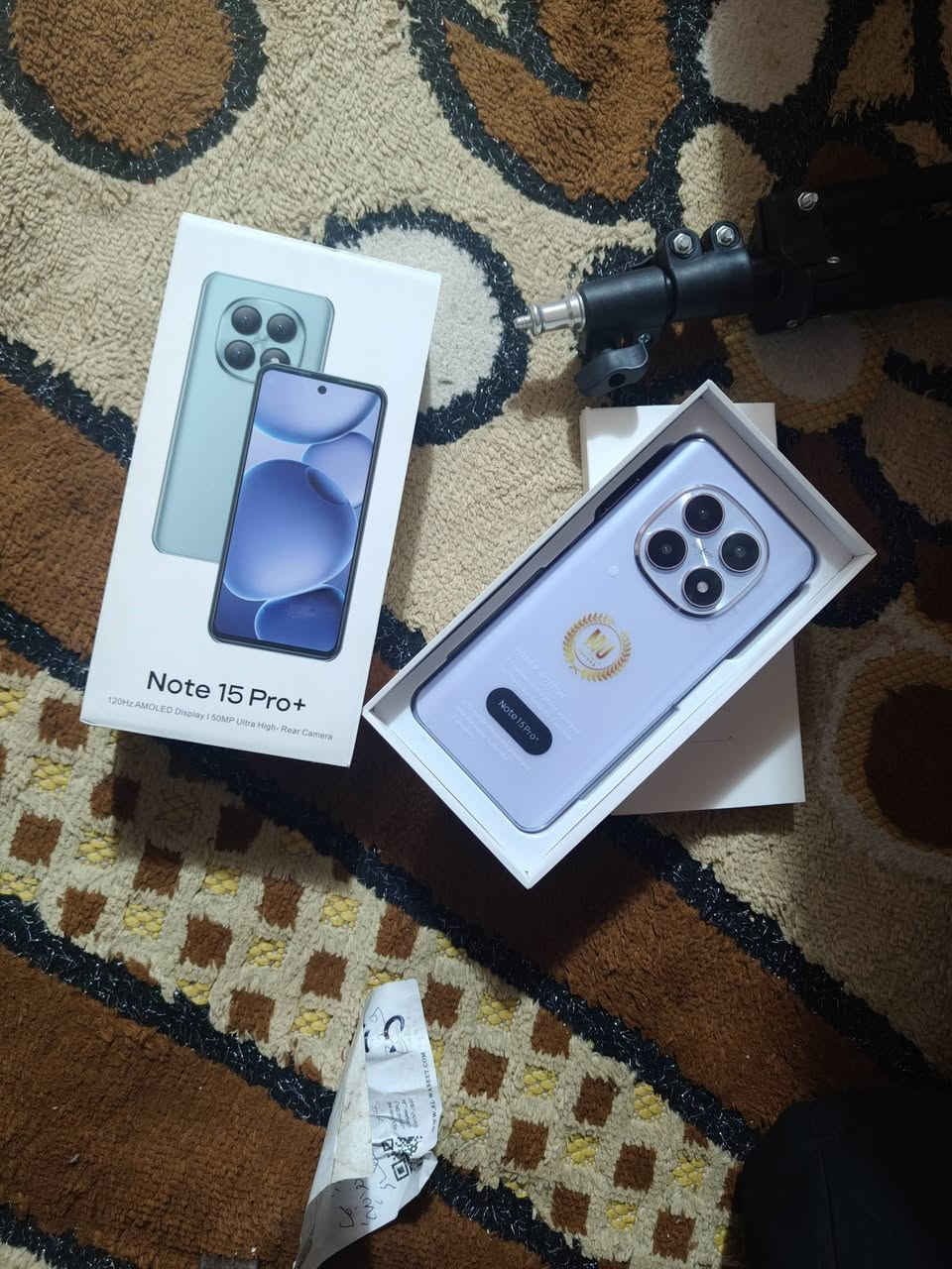 للبيع كوبي تليفون نوت 15 برو بلس ذاكره 512 رام16 موبايل جديد طك كارتون مامستخدم سعره 65الف ***********
