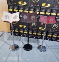 ستاند قرآن • خشبي متحرك ١٫٥م • ثابت حديد ١٢٠سم