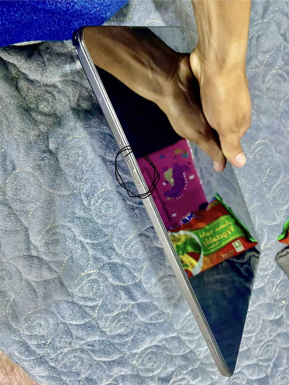 الجهاز poco pad
ذاكرة .265/8
حجم 12.1
تحديث 120Hz
شاشه كبيره مناسبه للدراسه والألعاب والفيديو 
البطارية 
10000mAh
شحن سريع
33W

جهاز مامفتوح 
بس طخت مثل ماامواضحه بل صور
للبيع 
رقم الهاتف ***********
