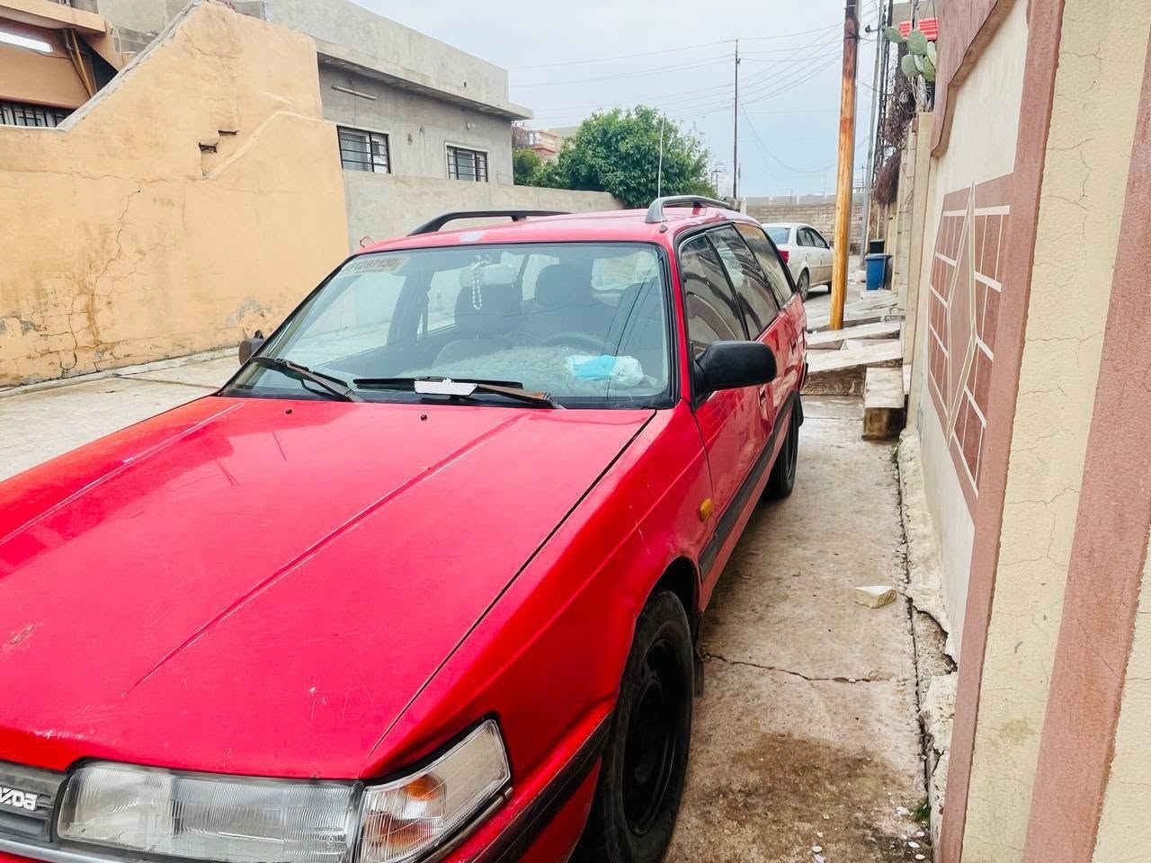 السلام عليكم
مازدا ستيشن
حجم 626
محرك 8 بخاخ
كير عادي
كوبون بنزين 
پور جديد
بدون دعم بدون صبغ فقط بارد قطعة زحدة
جامات كهربائي
محرك. كير شرط الفحص 
كهربائيات بشرط
رقم اخضر سياره تحويل ووكاله بشرط بشرط
سنوية بيضة
بدون غرامات ايضاً بشرط
مكاني بعشيقة
للأستفسار عن السعر والتفاصيل اكثر *********** بي واتساب
