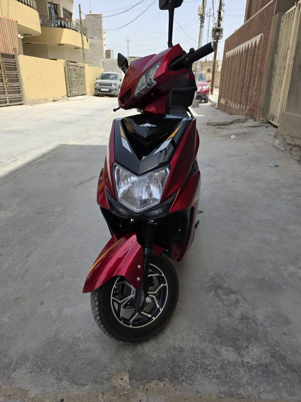 سلام عليكم درجة شحن سكنس mtr الدراجه جديده  صارلي ماخذه شهر الدراجه اي نقص ما بيها الكهربائيات شغله وباتريات جدد مكاني بغداد شعب السعر خاص بس الشراي يراسل


**إذا كنت صاحب هذا الإعلان وتريد حذفه لأي سبب، رجاءا أرسل رسالة إلى الدعم الفني**