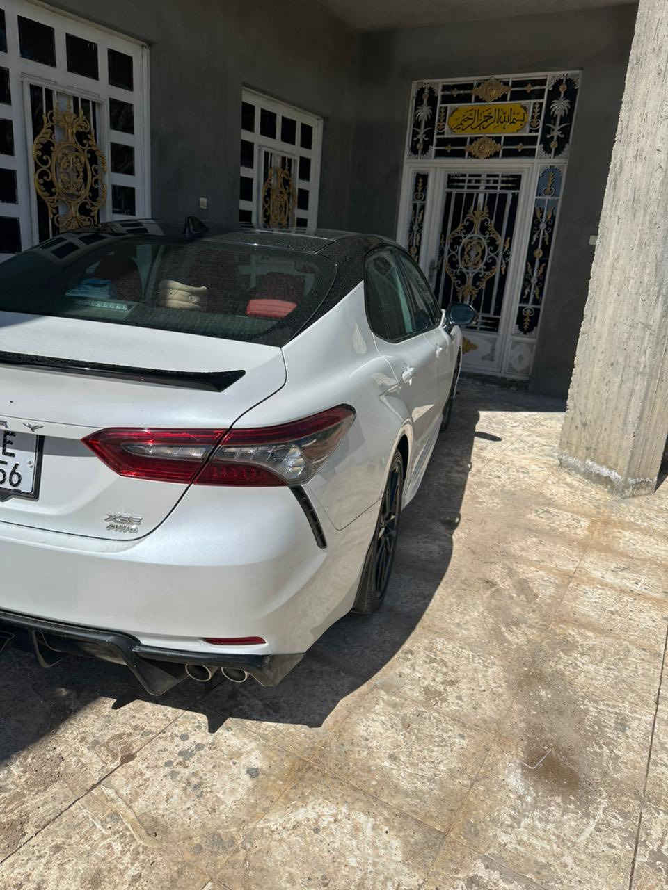 للبيع
كامري 2023 لون ابيض فول مواصفات وارد امريكي حادث طفيف جدا طرف البنيد فئة Xse ماشية 60 كيلو فقط 
السعر 235
الفلوجة لمعلومات اكثر الاتصال بالرقم 
***********
