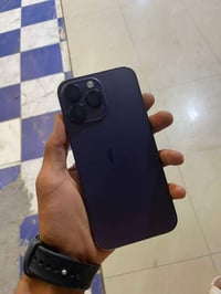 ايفون ١٤ برو ماكس ذاكرة ٢٦٥ بطارية ٨٢ دبل سيم Zaفقط مبدل شاشه فيس إيدي...