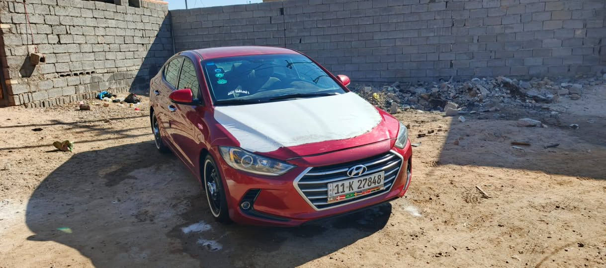 السلام عليكم 
النترا 2017 رقم بغداد الجديد باسمي (انكليزي)
سياره كير ماكينه صدر خير من الله جاهزه ما بيها اي نقص 
منظومه تبريد ما بها اي نقص 
سياره حادثها بيبان سرقه بامريكا مبدلات فقط باب السائق والوراه
وبالعراق بيها جاملغ خلفي الصبغ  ولدوسه ايضا بيها صبغ 
السعر : 116$
العنوان  : بغداد ابو غريب. 
***********
