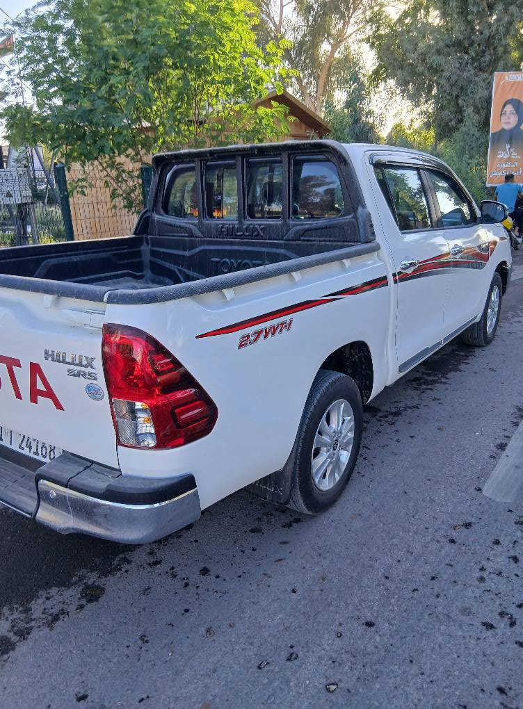 بيكم هايلوكس
٢٠٢٥ ساز
 (زيرو ) 
السعر ٣٢٥
رقم بغداد بيه سنوية و(  مثبت لوحات )
بسمي السيارة. 
مكانه بديالى
***********
