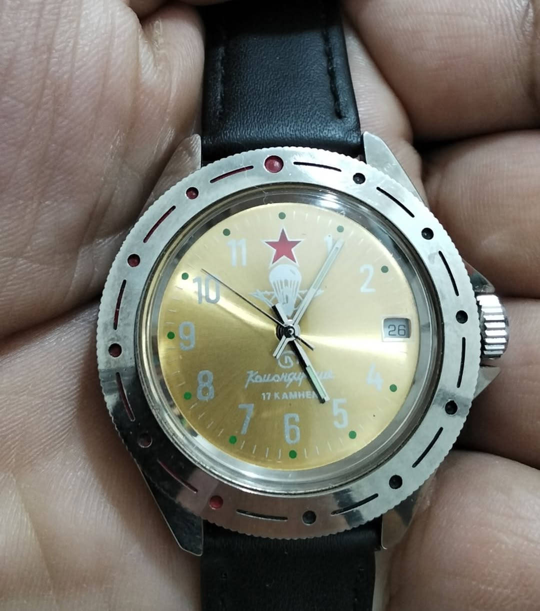 اخوان ساعه روسي مال طيارين نصب تكويك الماكينه 17 حجر رنك دوار نظافه تامه


**إذا كنت صاحب هذا الإعلان وتريد حذفه لأي سبب، رجاءا أرسل رسالة إلى الدعم الفني**