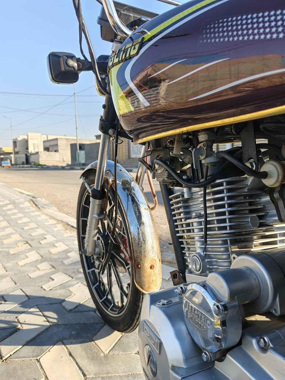 يالله دراجه سيفان موديل 24 مابيه أي شي محرك مامفتوح دراجه نضيفه فول  السعر 725 أبيه مجال لطيبين هاذه رقمي *********** للعنوان ديالى قرب صيطره الغالبيه وإني خادم
