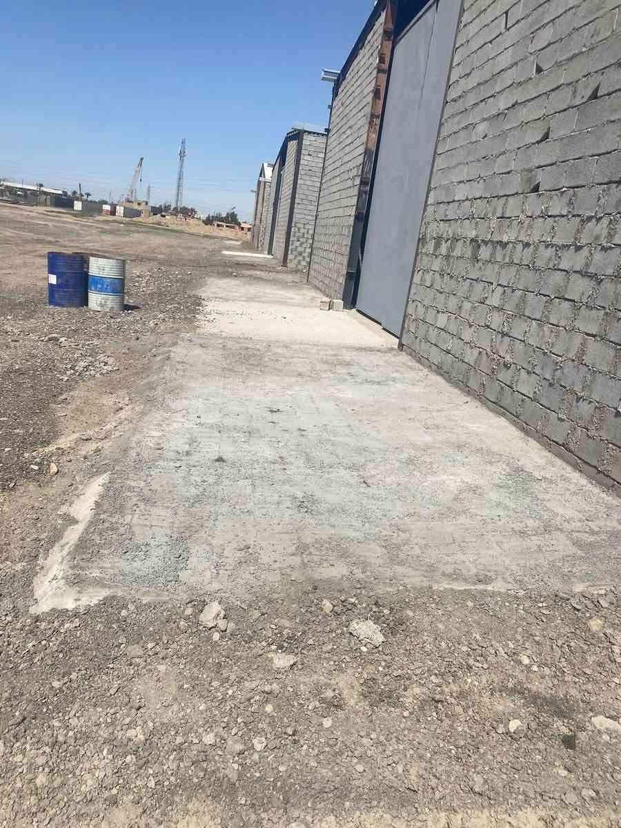 سلام سلام مخازن عدد 4لايجار بغداد جسر ديالى الجديد قرب الشركه العامه لسيارات عل الشارع العام المساحه المخزن 1000متر نزل 36والوجه 18متو بجاه الاستفسار الاتصال او وتساب ‭
***********
