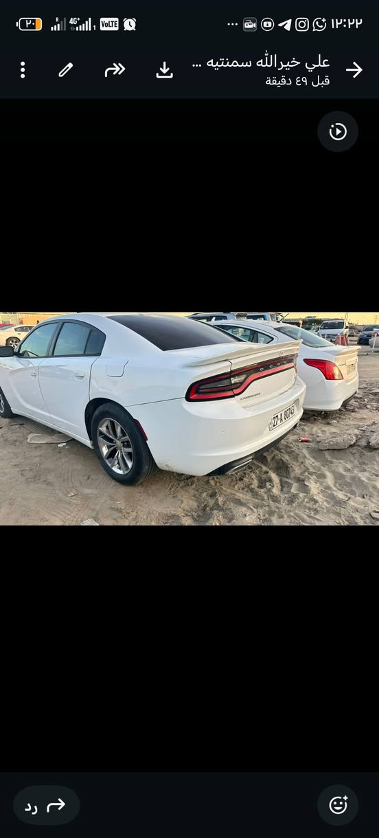 للبيع: دوج جارجر (Dodge Charger) موديل 2016
​السيارة بحالة ممتازة جداً (نظيفة وجاهزة من كلشي، ) وجاهزة 
​⚙️ المواصفات الفنية والجمالية:
1__خزن ميموري
2__كشنات جلد
3__شاشه كبيره
4__نوع الفئه sxt
​المحرك: 6 سلندر (3.6L Pentastar)، نظيف وجاهز.
​:  معلايه 2021/ معامله كامله رجعت موديلها 2016 
​التبريد: ثلج وجاهز للصيف.
​الحدادية: كاملة وجديدة 100%.
​الوضع العام: السيارة جاهزة كبل للشارع وما تحتاج أي مصاريف ("على آخر حباية").
​📋 حالة البدي والتحويل:
​الصبغ: قطعتين فقط.
​الحادث: ضربتها كلش حلوة وبسيطة.
​📍 مكان التواجد:
​ذي قار - الناصرة (الإسكان الصناعي)
​📞 للاستفسار والتواصل مباشرة مع المالك:
​رقم الهاتف: ***********
الشراي امبين إذا عجبته السياره يتصل السعر خاص 
​✨ ملاحظة للمشتري: السيارة للمستعد يشتري ويفحص، جاهزية تامة ومكانها واضح. الله يبارك للبايع وللشراي!
