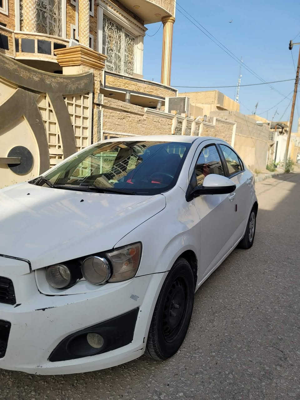للبيع فقط شوفرليت سونك ٢٠١٦ رقم كربلاء باسمي سنوية نافذه ٢٠٢٩
السياره كير ومكينه محوره كورلا ١٦٠٠ مكفولات
البدي بي صبغ 
مكاني كربلاء 
نقص غاز تبريد 
الرقم ***********
للبيع ب ٥٥ وبيهه مجال
