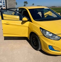 اكسنت موديل 2014 وارد أمريكي كيرمحرك صدركهربائيات  خير من الله جاهزه م...