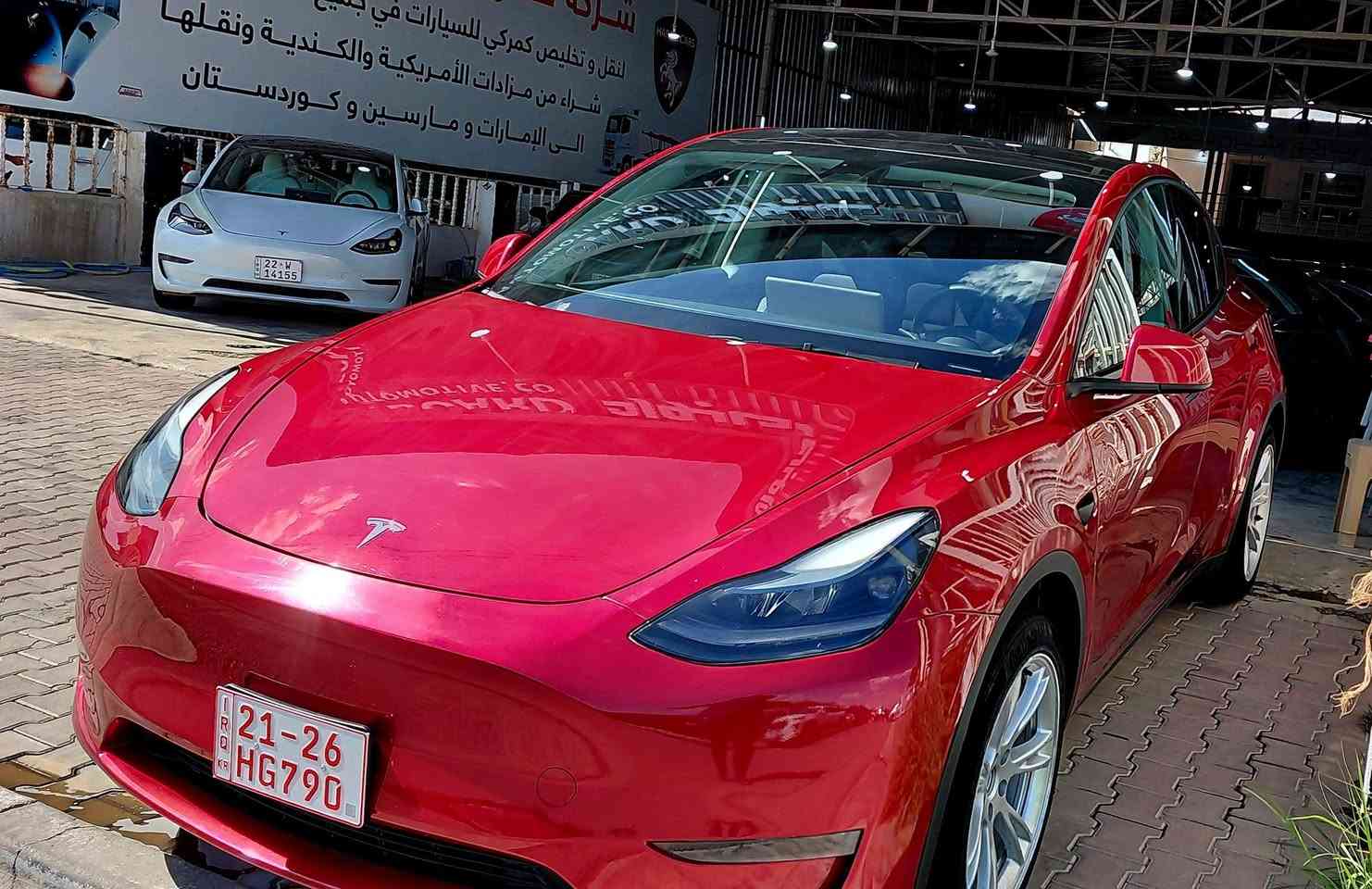 تسلا y..موديل 2024
ماشي 22 الف..
اونلاين..عربي..
دخول جديد
تك ماطور..شحنة
يمشيك 400 كم
رقم كاتي..يترقم 
اربيل وسليمانية. مجاني 
بدون ارباك..بجم كبس 
طختها شوية ب جامرلغ 
شاحنة اصليه..موجودة
سعرها 185 $
موجود بكركوك 
***********
