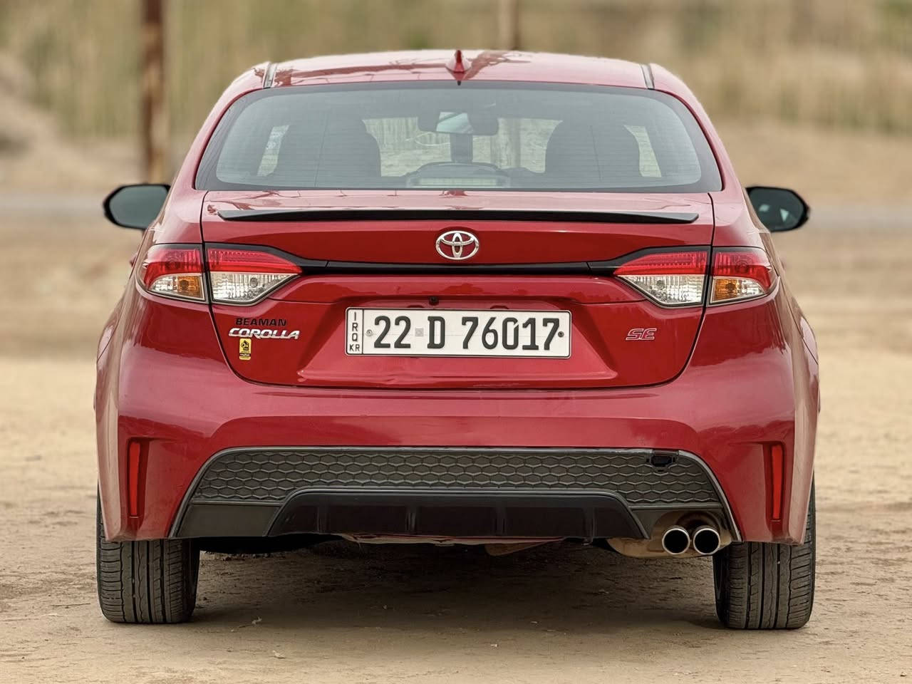 السلام عليكم
كورلا 2020  Se
تحويل او وكالة مضمون 
سياره كلين دعاميات فقط 
داخل لونين ورادارات 
فول تحكم وتحديد مسار وقياده ذاتيه سايد بريك بصمه 
وبقية المواصفات المعروفه 
السياره جاهزه للاخير بدون نقص 
العنوان / بغداد 
السعر / 136 
للأستفسار. / ***********
