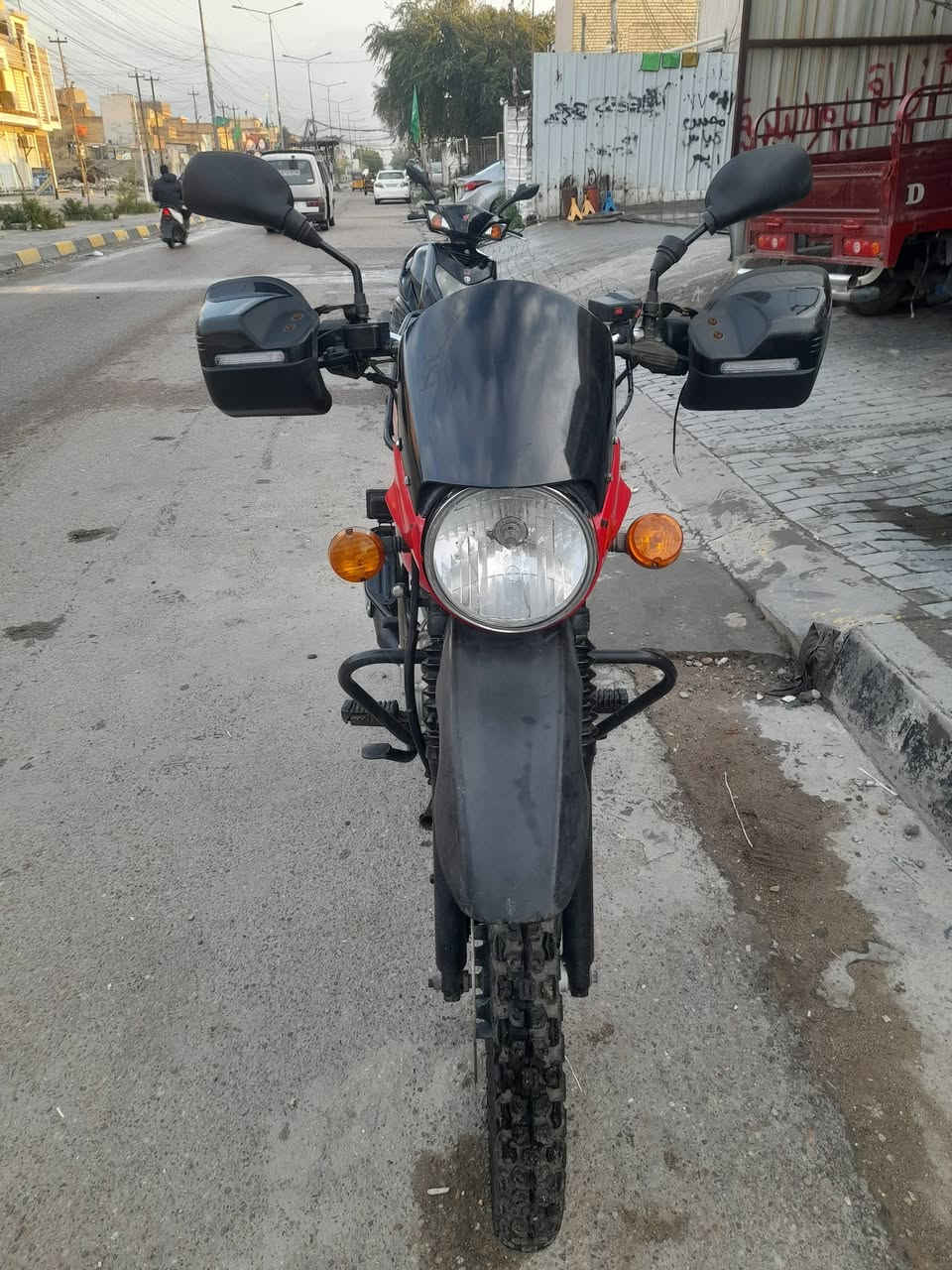 سلام عليكم بوكسر مديل ٢٠٢٠ دراجه كامله من كلشي السعر ٨٥٠ المكان الحسينيه مال راجديه ***********
