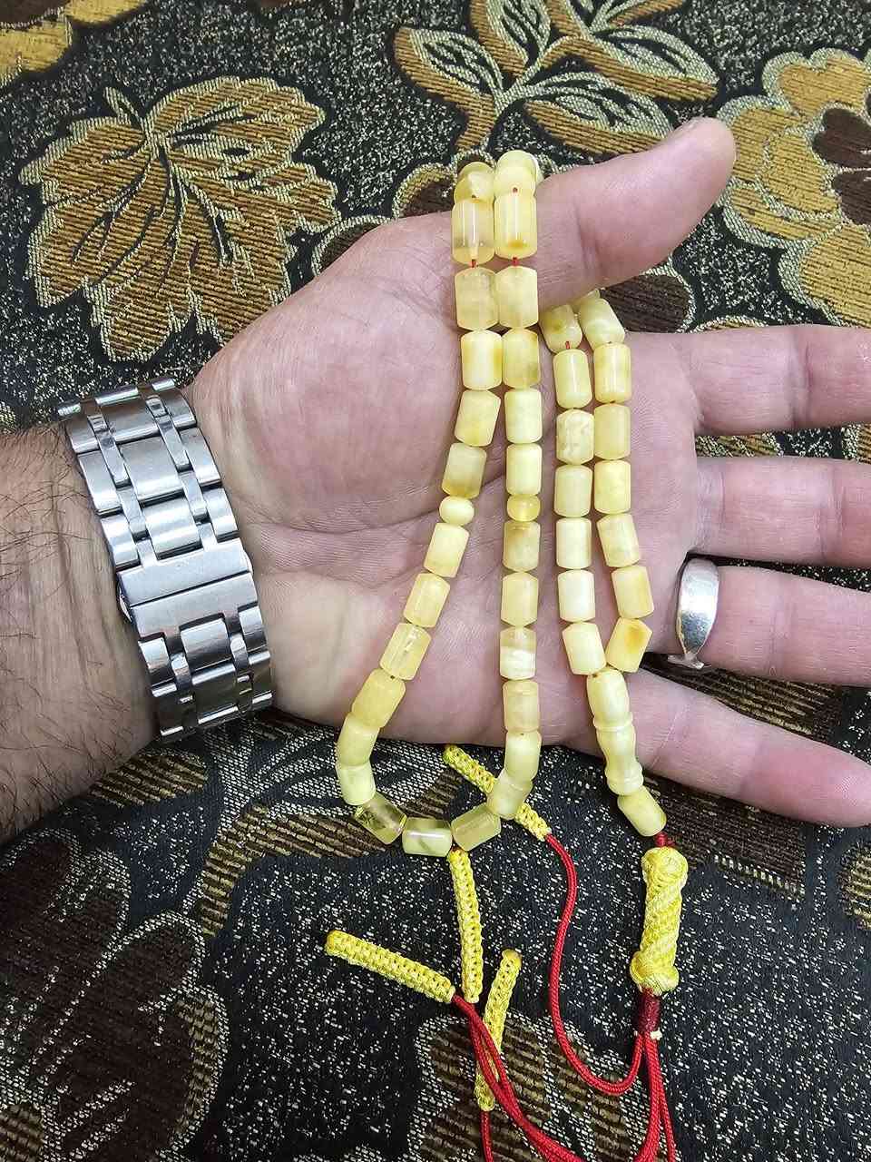 من جميل لأجمل 
مسبحه من كهرب بحر البلطيق الحر الطبيعي الصافي بدون اي غلطه شرط وضمان مدى الحياة بأصالة الخامة لاكبس ولاضغط ولا مسال ولامعالج ولاكهرب صيني وبجراخه كويتيه جميله 
وزن المسبحه ٢٢ غرام ٤٨ حبه قياس الحبه ٧×١١ ملم


**إذا كنت صاحب هذا الإعلان وتريد حذفه لأي سبب، رجاءا أرسل رسالة إلى الدعم الفني**